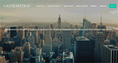 Desktop Screenshot of cachematrix.com